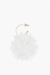 Simone Rocha Single Earring With Clear Floral Design Pendant