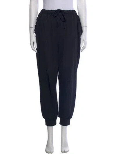 Pre-owned Simone Rocha Skinny Leg Pants In Black