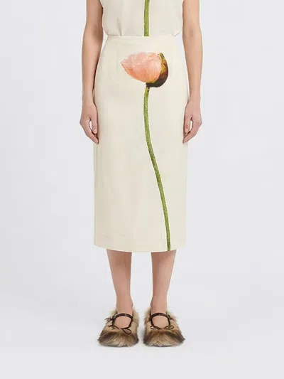 Simone Rocha Skirt  Woman Color White