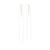 Simone Rocha Slim Bow Ribbon Drip Earrings