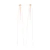 Simone Rocha Slim Bow Ribbon Drip Earrings