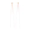 Simone Rocha Slim Bow Ribbon Drip Earrings