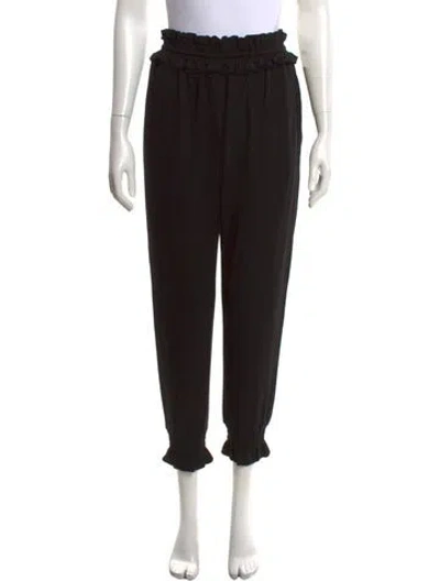 Pre-owned Simone Rocha Straight Leg Pants In Black
