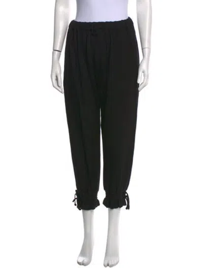 Pre-owned Simone Rocha Straight Leg Pants In Blue