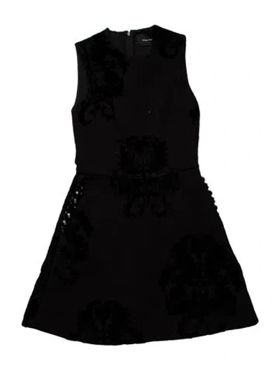 Pre-owned Simone Rocha Strapless Mini Dress In Black