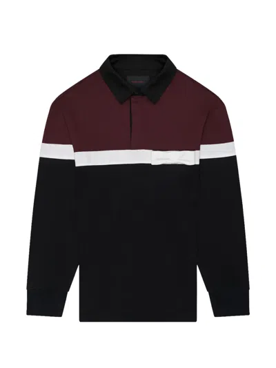 Simone Rocha Striped-pattern Cotton Polo Shirt In Multi