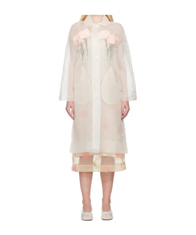SIMONE ROCHA STUFFED CARNATION COAT