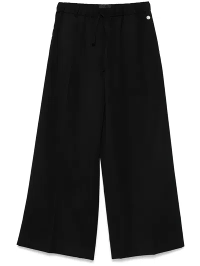 Simone Rocha Summer Venetian Trousers In Black