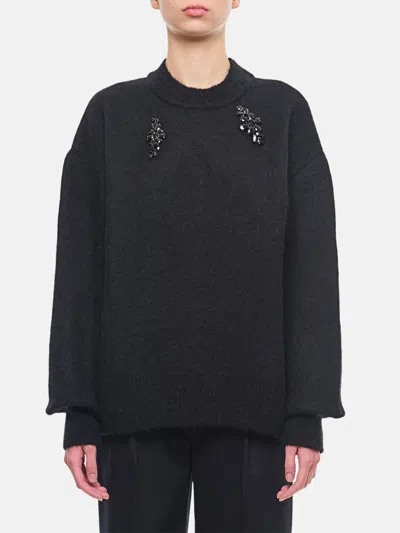 SIMONE ROCHA SWEATER SIMONE ROCHA WOMAN COLOR BLACK,G09942002