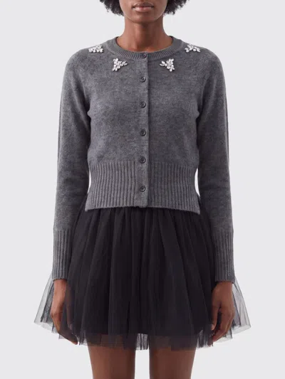 Simone Rocha Sweater Woman Color Grey In Gray