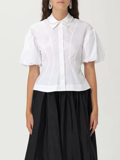 SIMONE ROCHA SHIRT SIMONE ROCHA WOMAN COLOR WHITE,G74018001
