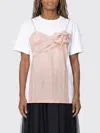 Simone Rocha Tシャツ  レディース カラー ホワイト In Pattern