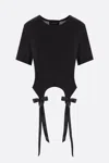 Simone Rocha T-shirts And Polos In Black