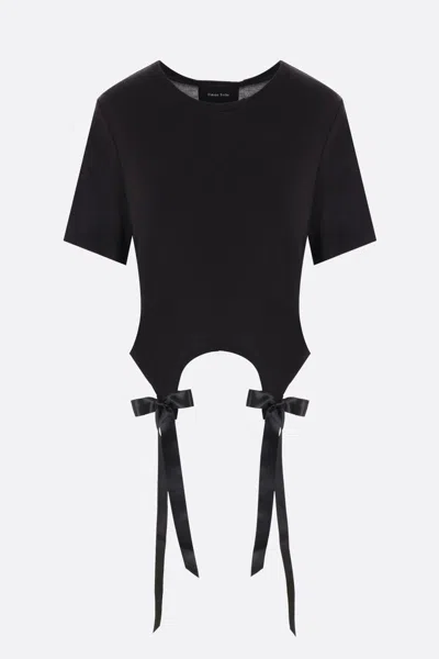 Simone Rocha T-shirts And Polos In Black