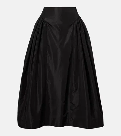 Simone Rocha Taffeta Midi Skirt