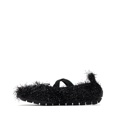 SIMONE ROCHA TINSEL GRIP BALLET FLATS