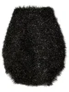 Simone Rocha Tinsel Shorts In Schwarz