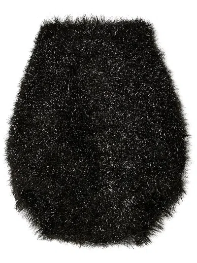 Simone Rocha Tinsel Shorts In Schwarz