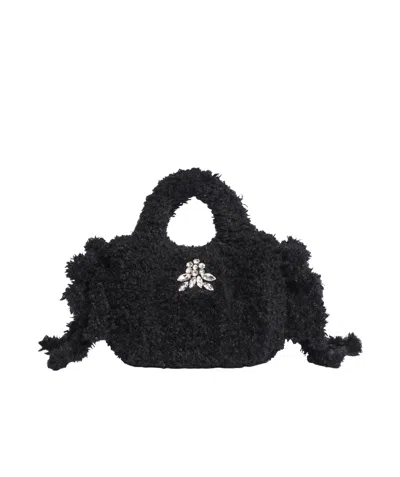 Simone Rocha Top Handle Shoulder Bag In Black
