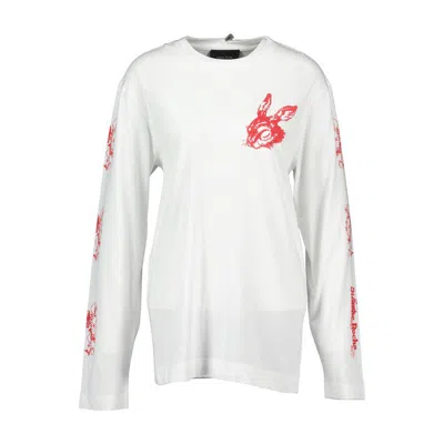 Simone Rocha Tortoise &amp; Hare T-shirt In White
