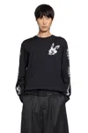 Simone Rocha Tortoise And Hare Long Sleeve T-shirt In Burgundy