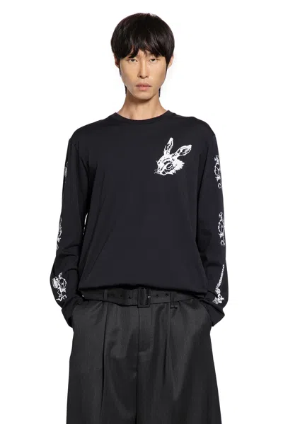 Simone Rocha Tortoise And Hare Long Sleeve T-shirt In Burgundy