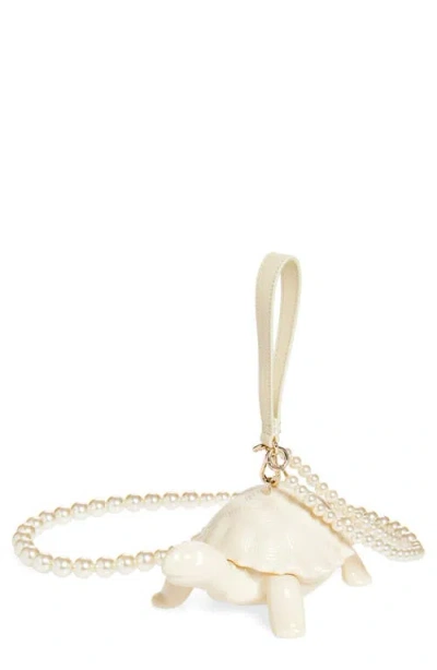Simone Rocha Tortoise Crossbody Bag In White