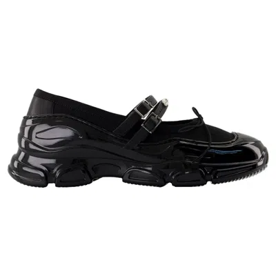 SIMONE ROCHA TRACKER BALLERINAS - SIMONE ROCHA - MESH - BLACK