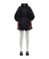 Simone Rocha Trapezoidal Mid-length Dress In Black