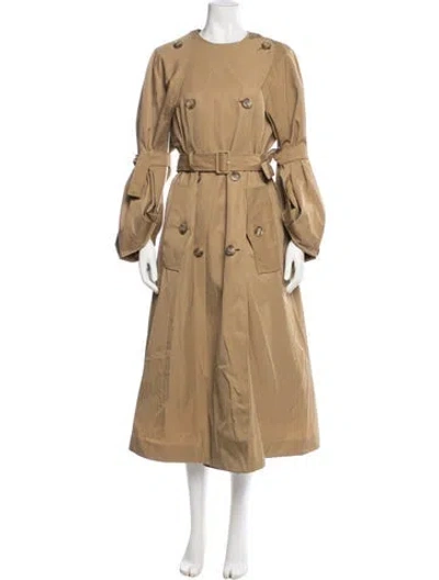 Pre-owned Simone Rocha Trench Coat In Neutrals