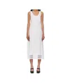 Simone Rocha Trim Slip Dress In White