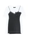 Simone Rocha Top-print T-shirt In Black