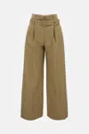 Simone Rocha Trousers With Loop-belts In Brown