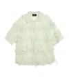 SIMONE ROCHA TULLE FLORAL-EMBROIDERED SHIRT