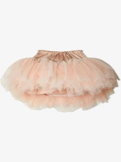 Simone Rocha Tulle Mini Skirt In Pink