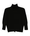 Simone Rocha Turtleneck Sweater In Black