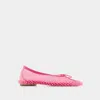 Simone Rocha Tutu Frill Ballerinas In Pink
