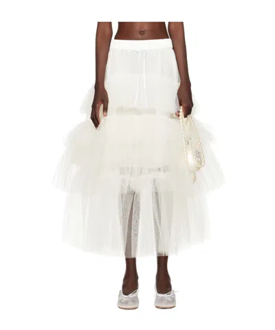 Simone Rocha Tutu Skirt In White