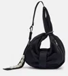 Simone Rocha Utility Beaded Mini Shoulder Bag In Black