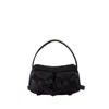 Simone Rocha Utility Bow Zipped Shoulder Bag In Black