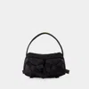 Simone Rocha Utility Bow Zipped Shoulder Bag In Black