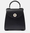 Simone Rocha Valentine Mini Leather Tote Bag In Black