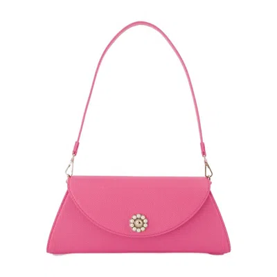Simone Rocha Valentine Shoulder Bag In Pink