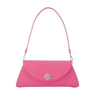 Simone Rocha Valentine Shoulder Bag In Pink