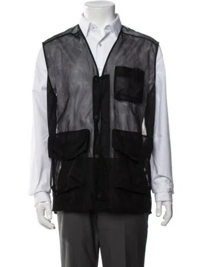 Pre-owned Simone Rocha Vest In Blue