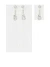 Simone Rocha Victorian Bow Earrings In White