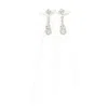 Simone Rocha Victorian Bow Ribbon Drip Earrings