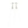 Simone Rocha Victorian Bow Ribbon Drip Earrings