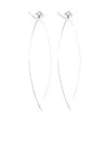 Shop Simone Rocha Victorian Bow Ribbon Stud Earrings Accessories