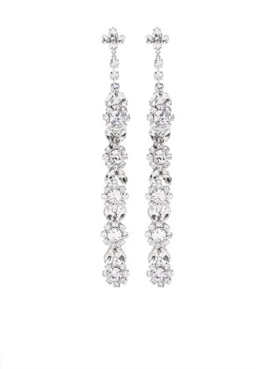 Simone Rocha Victorian Drip Earrings In 银色